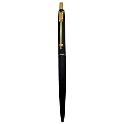 Parker Black Lacquer with Gold Trim Vintage Cartridge Pen
