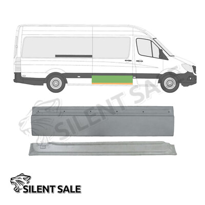 Reparaturblech Schiebetür  für VW Crafter Mercedes Sprinter ab Bj.06 Außen Innen