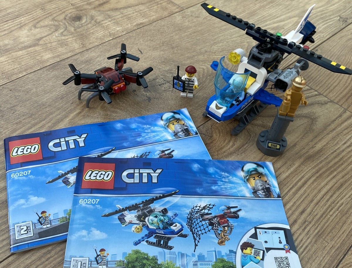 LEGO CITY: Sky Police Drone Chase (60207) Complete Instructions