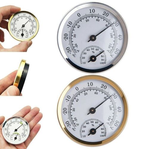 Thermometer Hygrometer Thermo analog Luftfeuchtigkeit Raumklimakontrolle Innen. - Bild 1 von 16