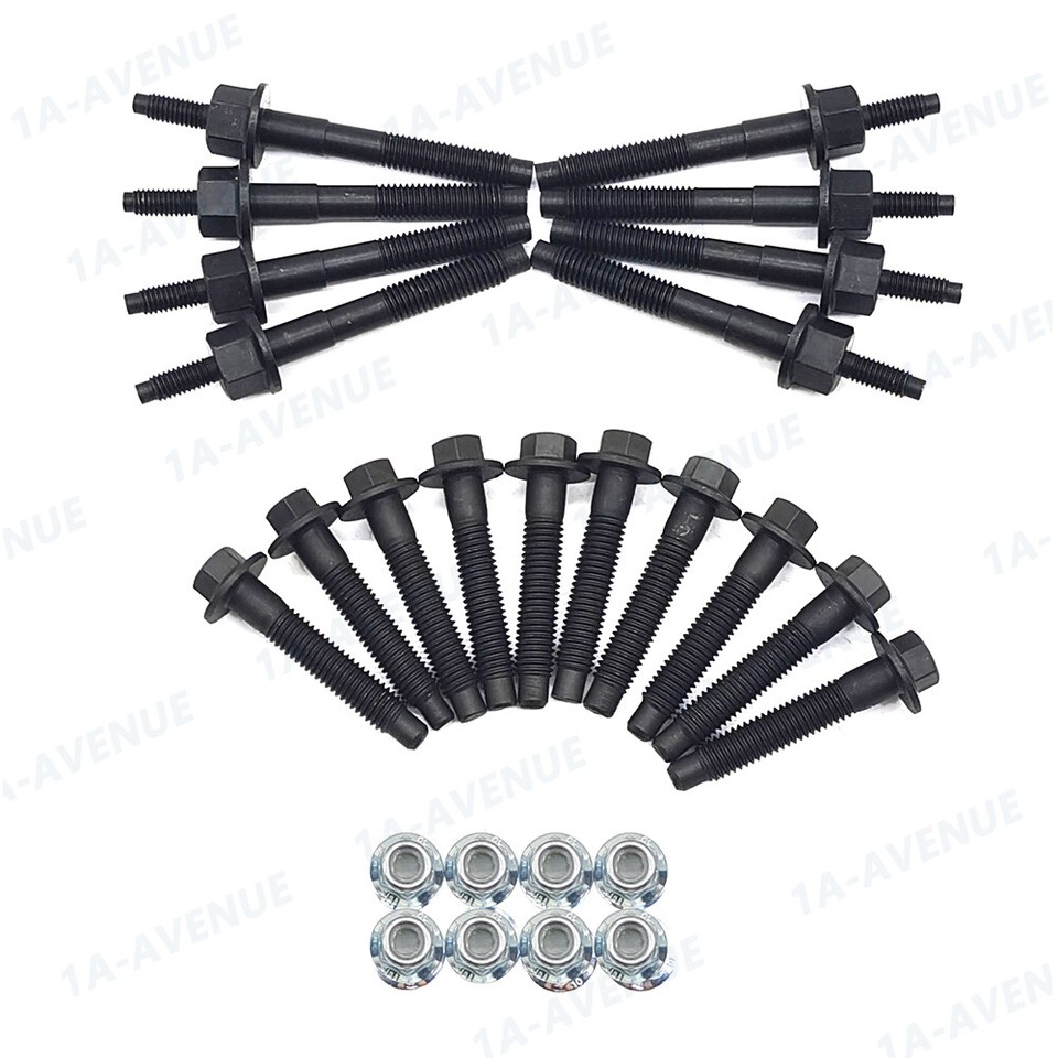 2PCS Exhaust Manifold Bolt & Stud Kit For 20032008 Dodge Durango Ram