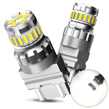 2x Led Drl Driving Daytime Running Light Lamp Kit 3157 4114 4157 6500k White