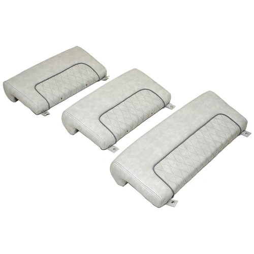 Cojines de respaldo de asiento de barco deportivo | 241 Heritage Gris (Juego de 3) - Imagen 3 de 5