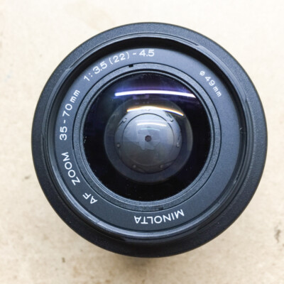 Minolta AF Zoom 35-70mm f/3.5-4.5 Lens, for Minolta Sony a Alpha