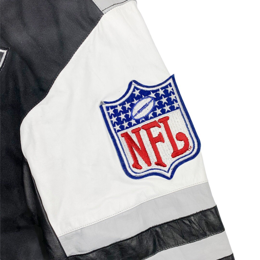 Vtg Rare NFL Oakland Raiders Jeff Hamilton Leather Jacket Vtg Rare NFL Oakland Raiders Jeff Hamilton Leather Jacket