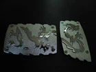 CAR Automatic Transmission Pedals ALLOY METAL DRAGON MODEL X  2 PIECES