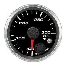 Speedhut Gauges Oil Temperature Gauge For 2-116 In 100-300f R2-ot1-rev