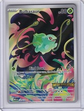 Bulbasaur - (Mega Evolution Stamped) 133/132 Holo Rare - Pokemon TCG - NM