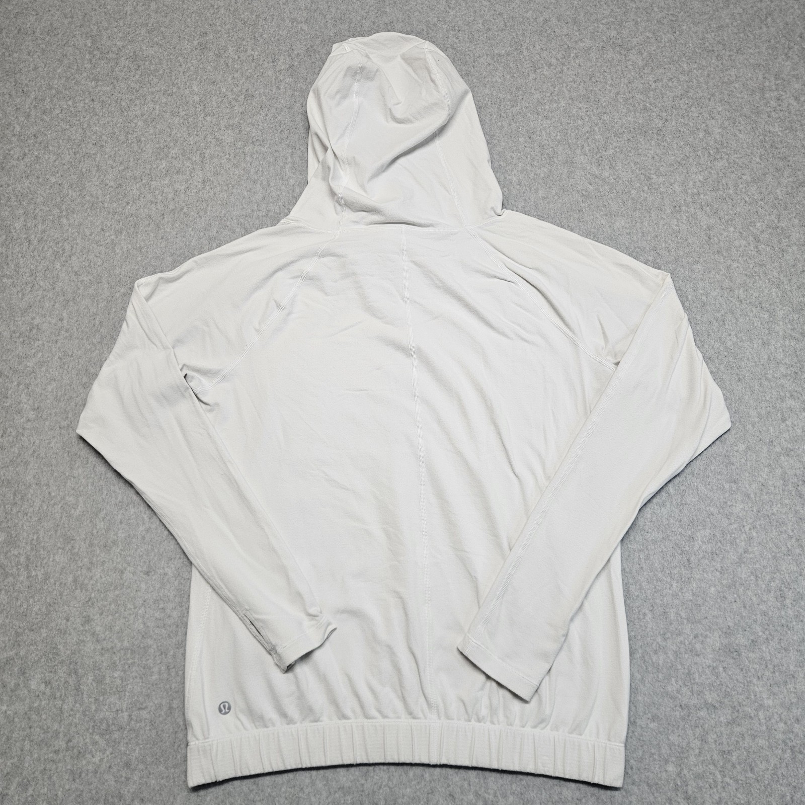 Lululemon Womens Solid White Pullover Hoodie Sz. … - image 6