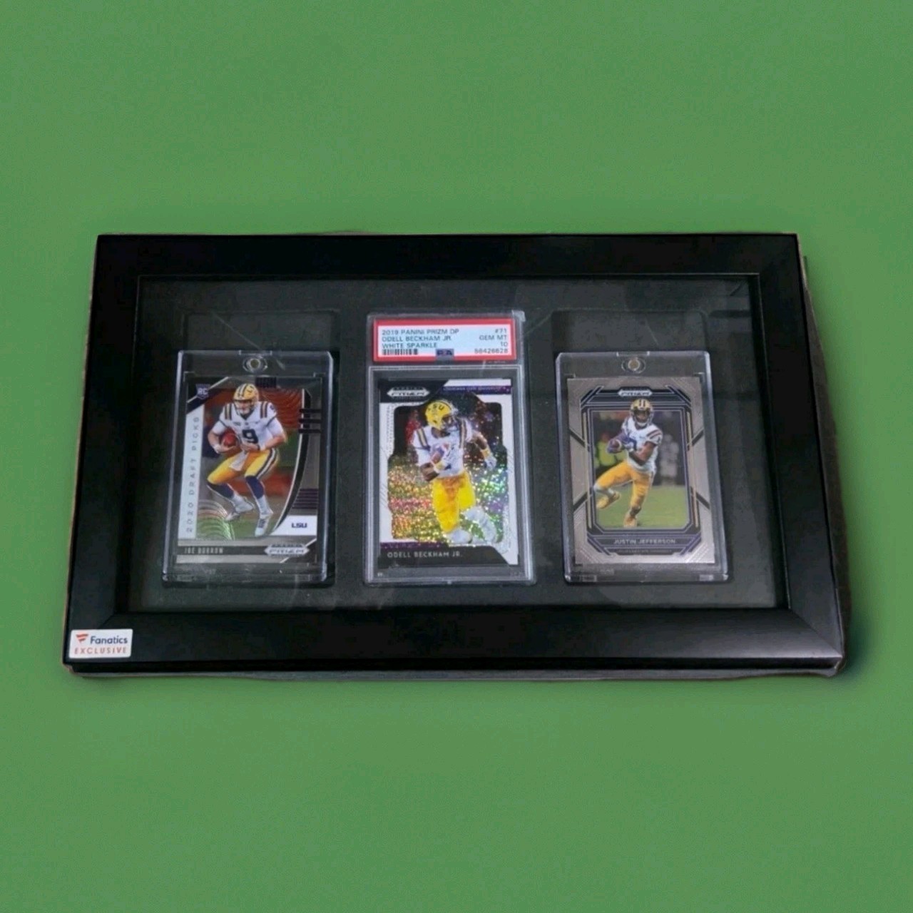 Triple Threat LSU Tigers - Beckham PSA10  + Burrow + Jefferson