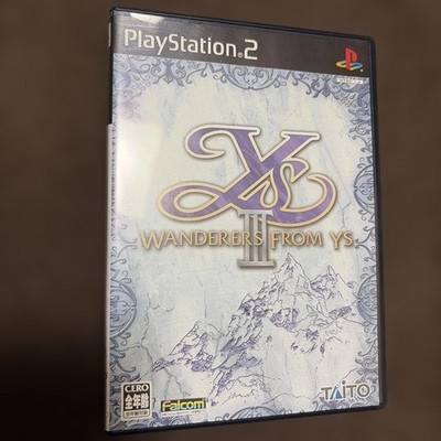Ys III Wanderers From Ys PS2 Japan CIB NTSC-J Import Retro Classic Game