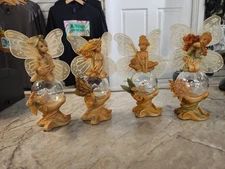 4 Set 1990s Vintage Rawcliffe Jessica DeStefano Fairies