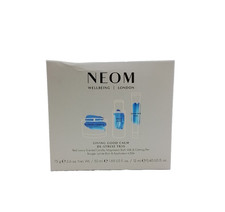 Neom Giving Good Calm De-Stress Trio Candle, Bath Milk & Calming Pen New
