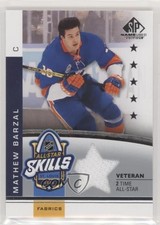 2020-21 Upper Deck SP Game Used NHL All-Star Skills Fabrics Mathew Barzal 04f2
