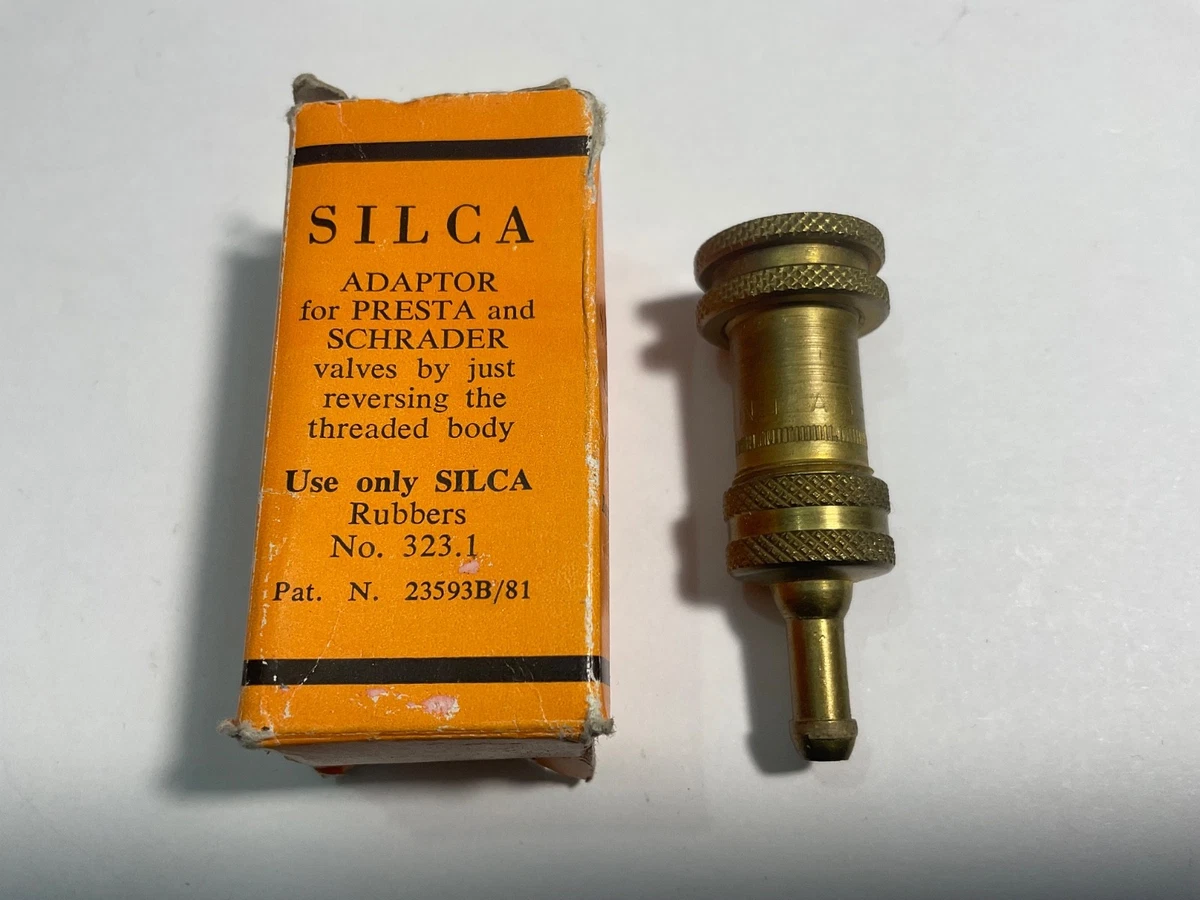 Vintage Eroica NOS NEW Italian Silca Impero BLACK framepump pump presta 46 42 cm