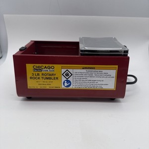 Chicago Electric Power Tools Rock Tumbler Rotary 3 Lb Capacity 67631