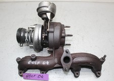Turbolader mit Krümmer 038253016N VW Golf IV 1J5 1.9 TDI 74 kW AXR Bj.04