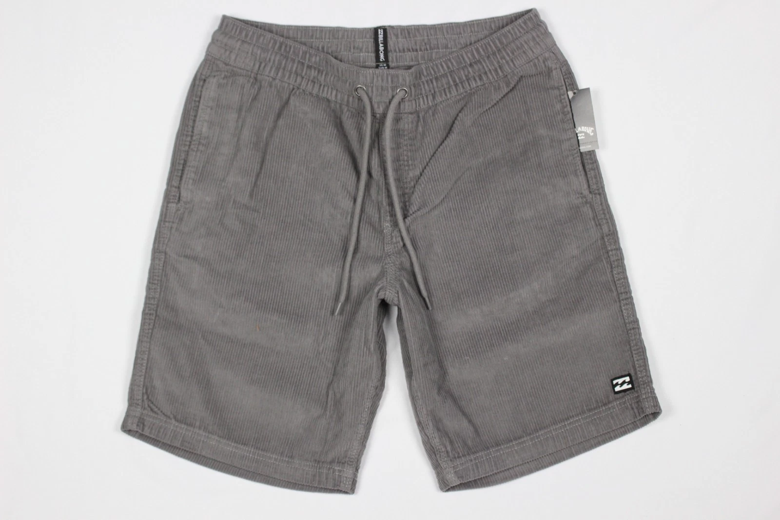 Billabong Men's Mike Elastic Waist Corduroy Shorts 9" Inseam Gunmetal Gray
Opens in a new window or