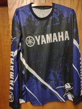 Yamaha Racing Monster Long Sleeve Shirt Jersey Enduro MTB Motocross