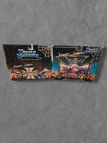 Lot Of 2 Muscle Machines Jesse James West Coast Chopper Motorcycle CFL RIGID - Picture 2 of 4