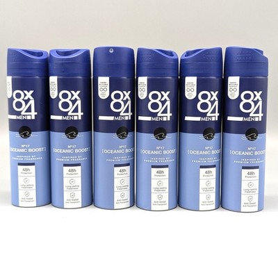8x4 Men Deo Spray Nr 17 Oceanic Boost 6x 150ml Anti Transpirant Neu