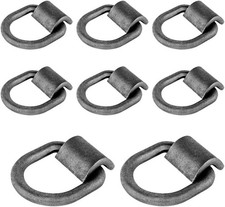 8pack 34 Weld On D Ring Heavy Duty Weldable Trailer D-rings Tie Down 34 For Tr