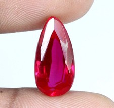 Hochzeitsgeschenk Natürlich Rot Umbalite Granat 10.45 Karat Birne Edelstein