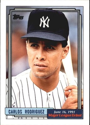 1992 Topps Major League Debut 1991 #149 Carlos Rodriguez - NM-MT