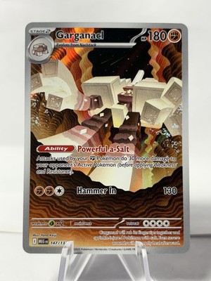 Garganacl 147/132 Me01: Mega Evolution Illustration Rare Holo