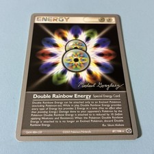 Double Rainbow Energy (Michael Gonzalez) 87/106 World Championship Pokemon