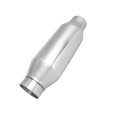 2 Inch Exhaust Mufflers,2" Inlet to 2"Outlet 13"Overall Length Automotive