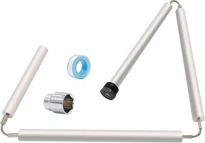 44'' Flexible Magnesium Anode Rod, Hot Water Heater Anode Rod Replace 