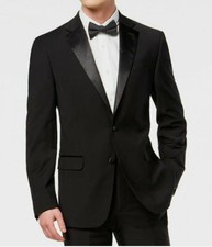Calvin Klein Mens Main Slim Tuxedo Suit Jacket Sport Coat 40 R 450 MINN17MW0000