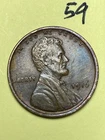 1916 LINCOLN WHEAT CENT,  high condition coin, XF/AU nice sharp details #59