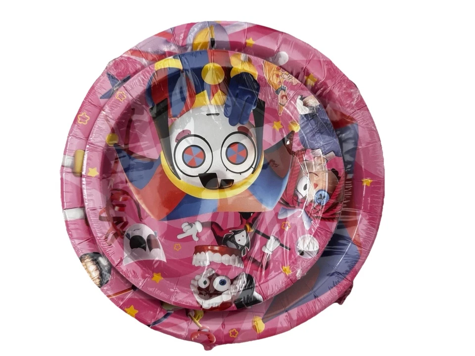 The Amazing Digital Circus 派对餐具套装,Doyomtoy 服务 12 位客人 — 第 2/4 张图片