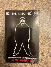 SEALED, Eminem - Slim Shady LP, Audio Cassette, Promo, Sampler, US, 1998