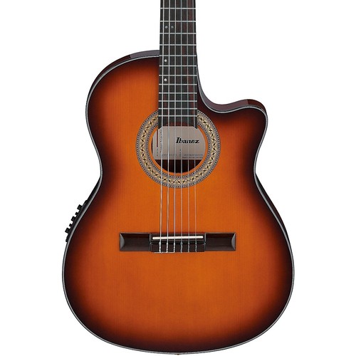 Ibanez GA35TCE NylonString AcousticElectric Guitar  Violin Sunburst