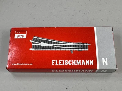 Fleischmann 9179 Profi Track Right Hand Live Frog Turnout 111mm - Image 1 of 4
