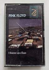 Pink Floyd A Momentary Lapse of Reason Cassette Tape Tested Broken Case 