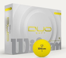 Wilson Staff Duo Soft Golf Balls Yellow, 24pk 2dz 2025 NEW - 2 Dozen for 40