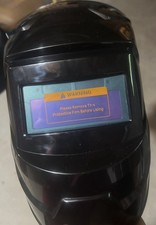 New Auto-Darkening Welding Helmet - Solar Powered - In Box