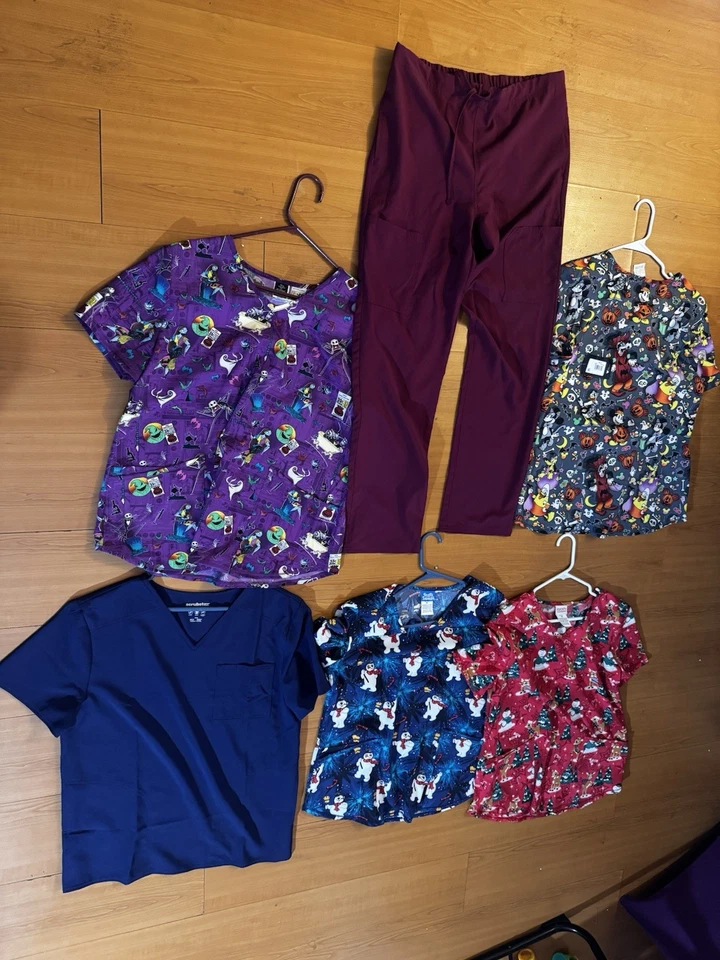 Lote de esfoliantes médicos Disney conjunto médio e grande Halloween e Natal e simples - Imagem 2 de 4