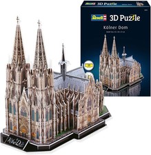 3D Puzzle Koelner Dom I 179 Teile I 4 Stunden Bauspaß für Kinder und Erwachsene 