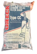 Pack of 8 Oreck XL Type CC Vacuum Cleaner Bags CCPK8DW see photos for more info