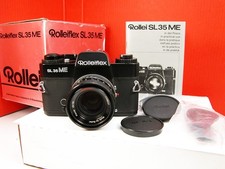 Beautiful Working ROLLEI SL35ME 35mm Camera Outfit W/Lens Box Nice