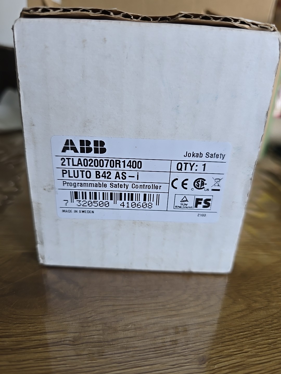NEW ABB PLUTO B42 AS-i 2TLA020070R1400 Programmable Safety Controller FREE SHIP
