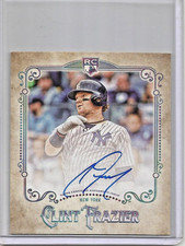 Clint Frazier 2018 Topps Gypsy Queen Mini Autograph Rookie #04/99