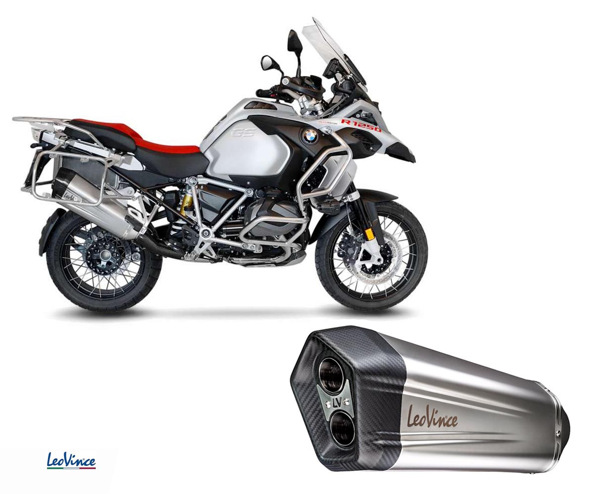 Exhausts Leovince homologated LV-12 stainless steel BMW R 1250 GS/ADV 2020 2024