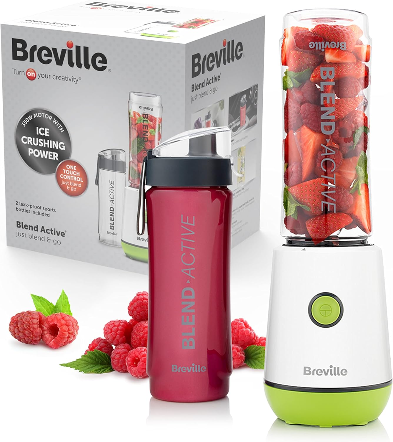 Blend Active Personal Blender & Smoothie Maker | 350W | 2 Portable Blend Active