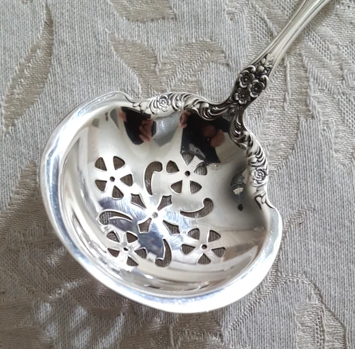 Vintage GORHAM SILVER Buttercup Solid Sterling Bon Bon Spoon